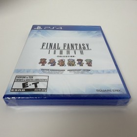 Final Fantasy I-VI Collection Anniversary Edition (Sony PlayStation 4) Brand New