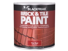 Image of Blackfriar Brick & Tile Paint Matt Red 500ml