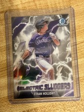 Ethan Holiday - 2026 Bowman Baseball - Electric Sluggers #ES-13- Rockies