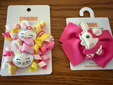NEW GYMBOREE BUNNY BARRETTES 