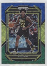 2022-23 Panini Prizm Choice Blue Yellow & Green Prizm Rudy Gay #47 5ub