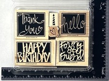 Stampin Up Vivid Greetings Thank You Happy Birthday For My Friend Hello Stamps