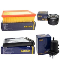 Inspektionspaket Filterset SCT FüR Nissan Micra III Note 1.5 Dci K12 E11 NE11