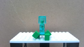 LEGO Minifigure Minecraft min052 Charged Creeper