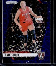 2024 Panini Prizm WNBA #2 Haley Jones Blue Velocity Prizms