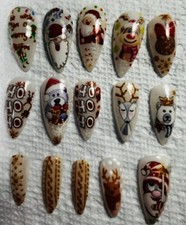 press on nails handmade