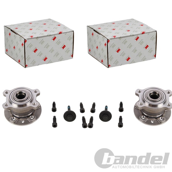 2X NK RADLAGER-SATZ Hinten Links+Rechts Passend FüR Volvo XC60-image