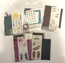 LOT of 5 Creative Memories Congratulations Sticker & Die Cut Kits #1