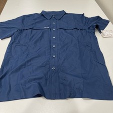 GameGuard Men's Deep Water Blue MicroFiber Shirt M