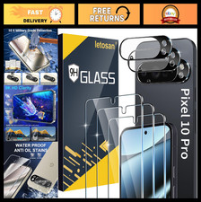 3 Pack Tempered Glass Screen Protector Camera Lens Protector for Google Pixel