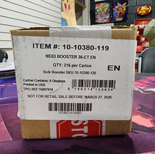 FACTORY SEALED CASE! 6x Booster Box Perfect Order ME03 Pokemon TCG