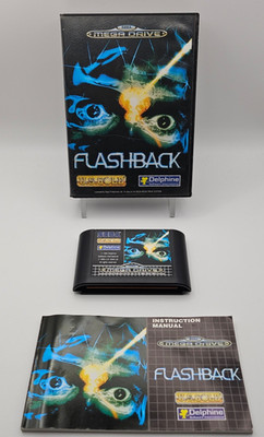 Flashback | Sega Mega Drive Spiel CIB komplett getestet & funktionsfähig PAL