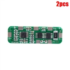 2Pcs 4-5A Pcb Bms Protection Board For 3 Packs 18650 Li-Ion Lithium Battery C fw