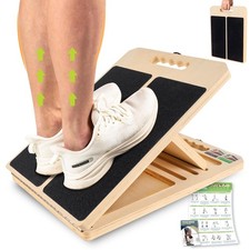 Slant Board for Calf Stretching, Adjustable Portable Wooden Incline Board for...