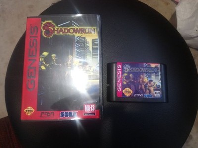 Shadowrun (Sega Mega Drive / Genesis) Videospiel OVP