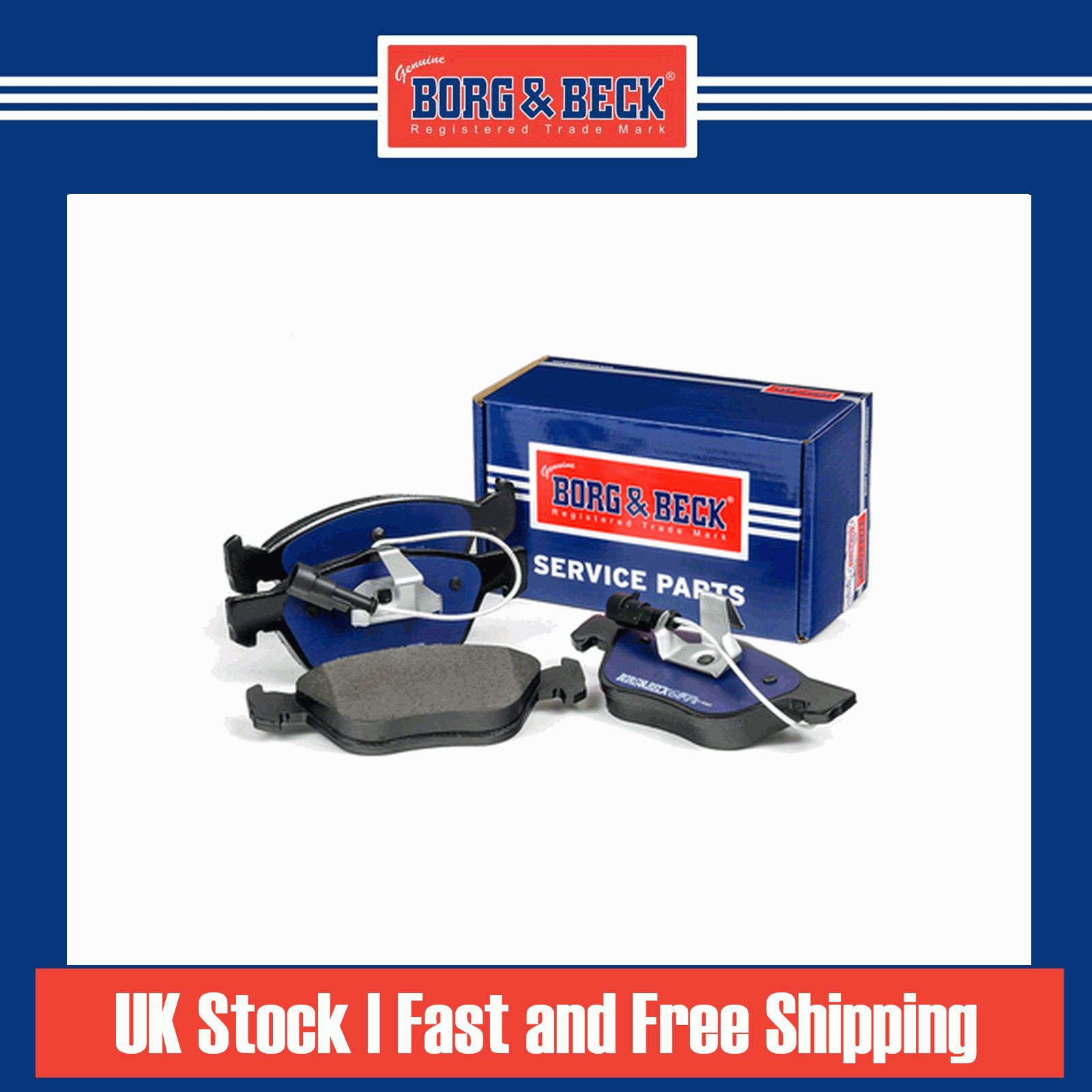 BORG & BECK Brake Pad Set, disc brake BBP1396 - Image 3