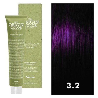 3 PACKS Nook The Origin Color 3.2 Dark Chestnut Violet 3oz. CANADA FAST SHIP