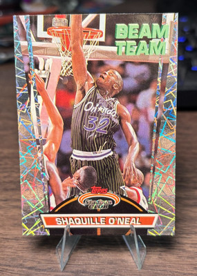 1992-93 Topps Stadium Club Shaquille O'Neal RC #21 Beam Team Magic