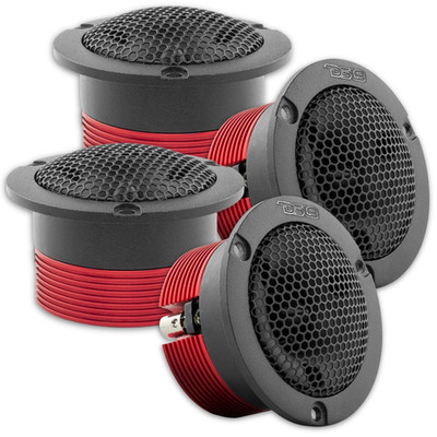 4x DS18 3'' Bullet Super Tweeters - 120 Watts Rms 4-ohm Compression Speakers GTX1