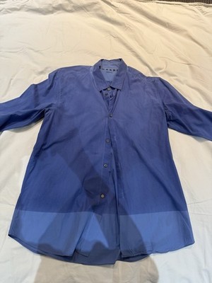 $395 New Marni Men Shirt Size 50 (L) Made In Italy