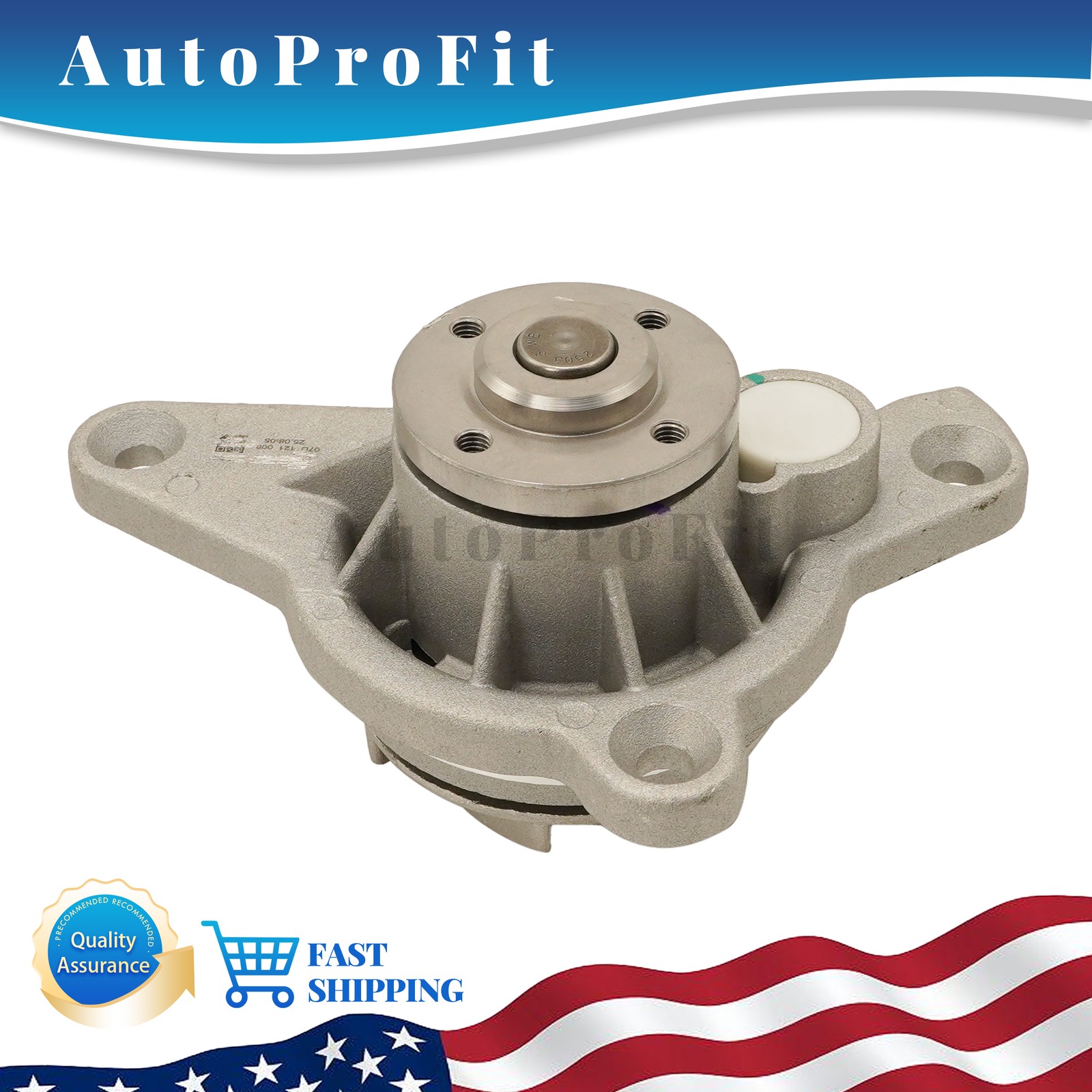 NEW 07D121008B For 03-18 Bentley Continental Water Pump With Seal US