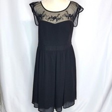 TORRID Womens Black Fit and Flare Sleeveless Dress Size 16 #355