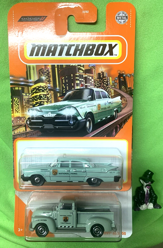 Matchbox Superfast Chevrolet AD 3100 Parcs Nationaux - Édition 2020 MBX 96/2020 - Carte Courte
