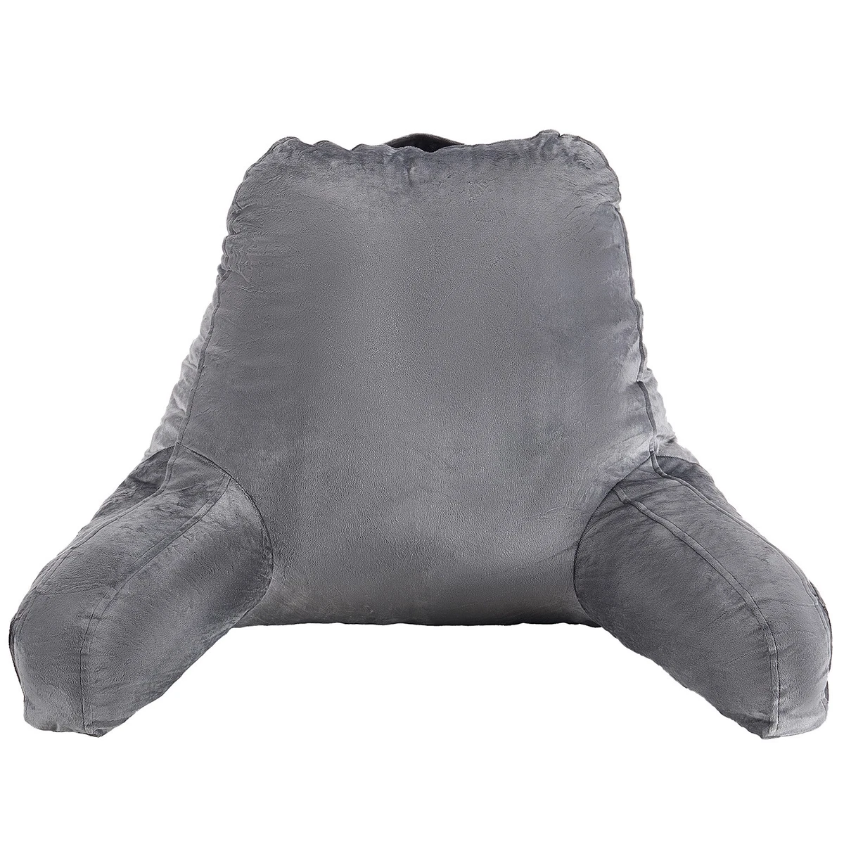 Cuscino Da Lettura Ergonomico Per Schiena | A Cuneo Con Supporto Cervicale Rimovibile | In Seta Di Ghiaccio E Velluto | Per Letto, Divano E Gaming - 5