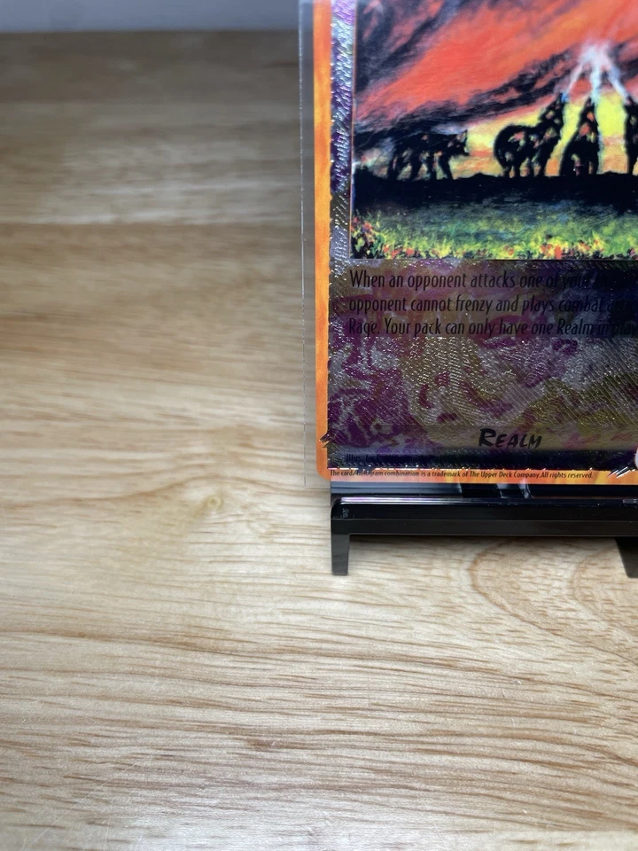 1995 Rage CCG Summer Country Ultra Rare Umbra Foil UR Realm White Wolf! - Image 3 of 4