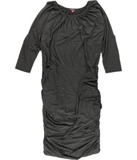 Vince Camuto Womens Bubble Hem Cold Shoulder Dress, Grey, Plus Size, XXX-Large