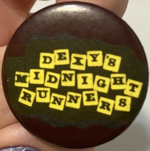 Dexys Midnight Runners Pinback Button Vintage 1980s