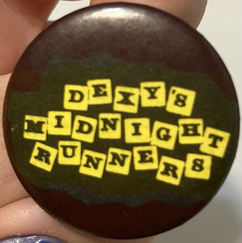Dexys Midnight Runners Pinback Button Vintage 1980s