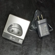 OEM AT&T Charging Cradle & Power Adapter for CL83507 Handset Black & Silver