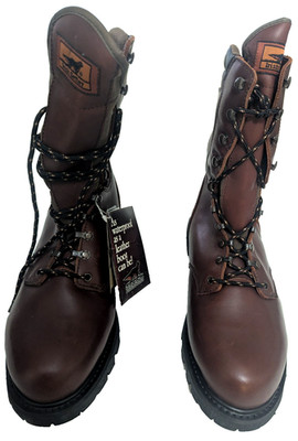 Irish Setter Men's Outdoor/Hunting Boots 14D Big Brown Style 898 VTG NWT