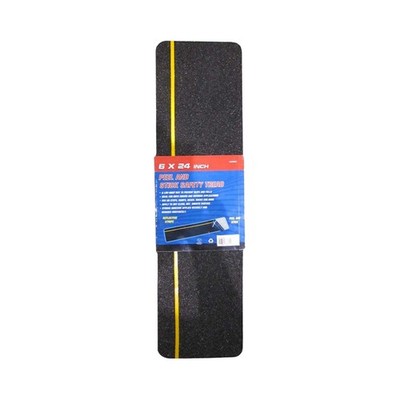 NON SLIP STEP SAFETY STRIP WITH YELLOW STRIPE BOAT CARAVAN CAMPER DECK RAMP