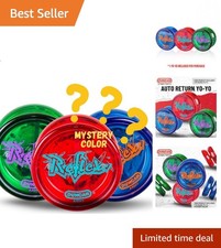Beginner-Friendly Reflex Yo-Yo: Auto-Return Take-Apart Design in Mystery Color