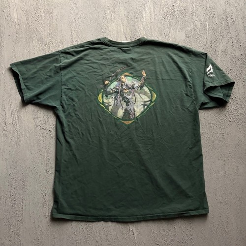 Vintage Magic The Gathering Shirt 2XL Green 2000s Lorwyn DCI