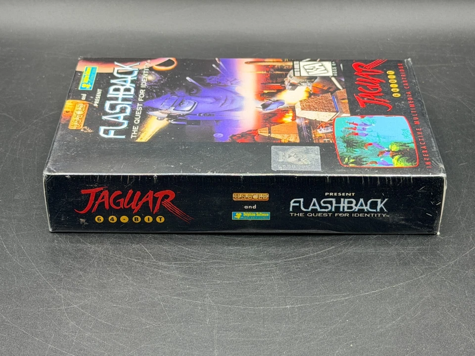 Flashback Quest for Identity Atari Jaguar 64 BIT Sealed W/ Hangtab Authentic - Image 4 of 4