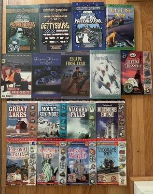 Mixed Lot of 17 MYSTERIES at Nat'l Parks and Other Real Places ~ Ages 7-14