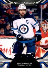 2022-23 Upper Deck MVP #186 Blake Wheeler Blue Script