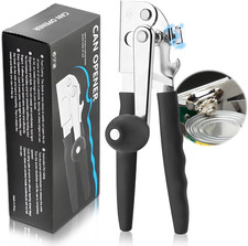 Manual Can Opener Heavy Duty Stainless Steel Commercial Can Opener Handheld Smoo