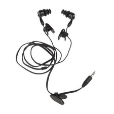 Waterproof Ecouteur Natation Intra-auriculaire Casque Sport Stéréo Audio - Noir