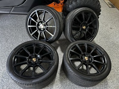 Set of 4 OEM Factory PORSCHE 991 911 20'' Carrera S4 Wheels Rims Widebody