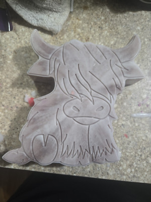 Highland Cow Shape Triple Butter Soap 