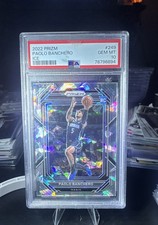 2022-23 Panini Prizm - Paolo Banchero #249 Ice Prizm (RC) Psa 10 Rc Chase 1/20
