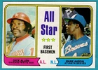 1974 Topps All-Star First Basemen - Dick Allen/Hank Aaron Chicago White