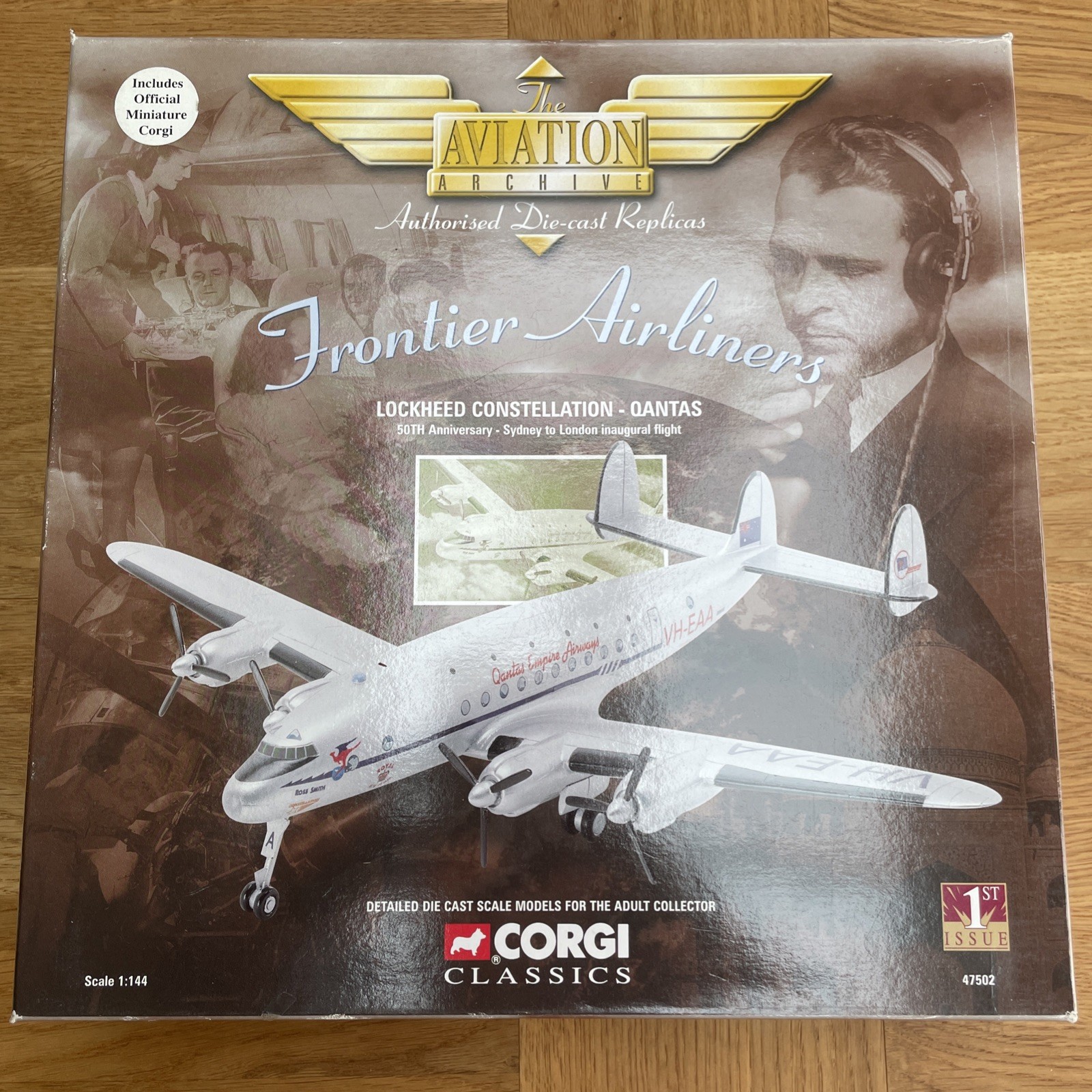 Lockheed Constellation Braniff International Airways - Corgi Classics Au 1/144 - Neuf