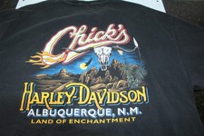 Vintage T-Shirt Licensed Harley-Davidson Motorcycles Chick's Harley N.M. SZ XXL