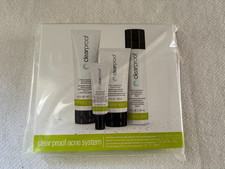 Mary Kay ClearProof Clean Proof Acne System Full Size 4 Piece Cleanser NEW 2