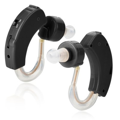 MEDca Digital Hearing Amplifiers - Set 2 Small BTE Sound Amplifiers, Behind Ear
